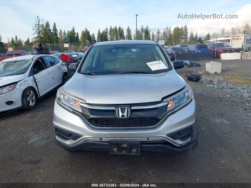 2016 Honda Cr-v Lx Silver vin: 3CZRM3H32GG701358