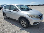 2015 Honda Cr-v Lx Silver vin: 3CZRM3H33FG705952