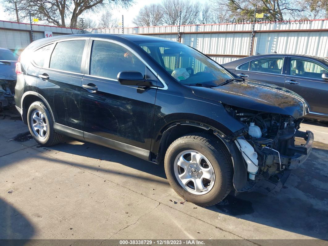 2016 Honda Cr-v Lx Black vin: 3CZRM3H33GG707055