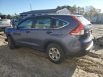 2013 Honda Cr-v Lx Blue vin: 3CZRM3H34DG709358