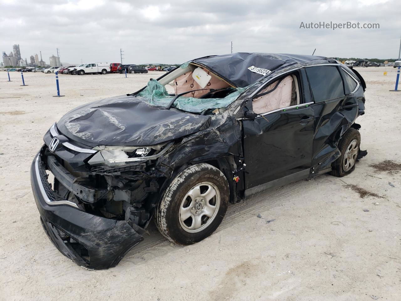 2016 Honda Cr-v Lx Black vin: 3CZRM3H34GG701703