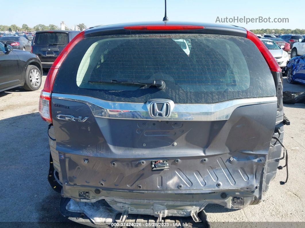 2016 Honda Cr-v Lx Gray vin: 3CZRM3H34GG702110