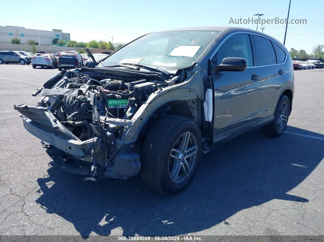 2013 Honda Cr-v Lx Gray vin: 3CZRM3H35DG706095