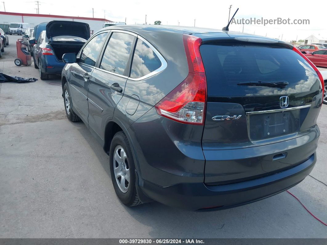 2013 Honda Cr-v Lx Gray vin: 3CZRM3H35DG711068