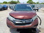 2015 Honda Cr-v Lx Maroon vin: 3CZRM3H35FG709548