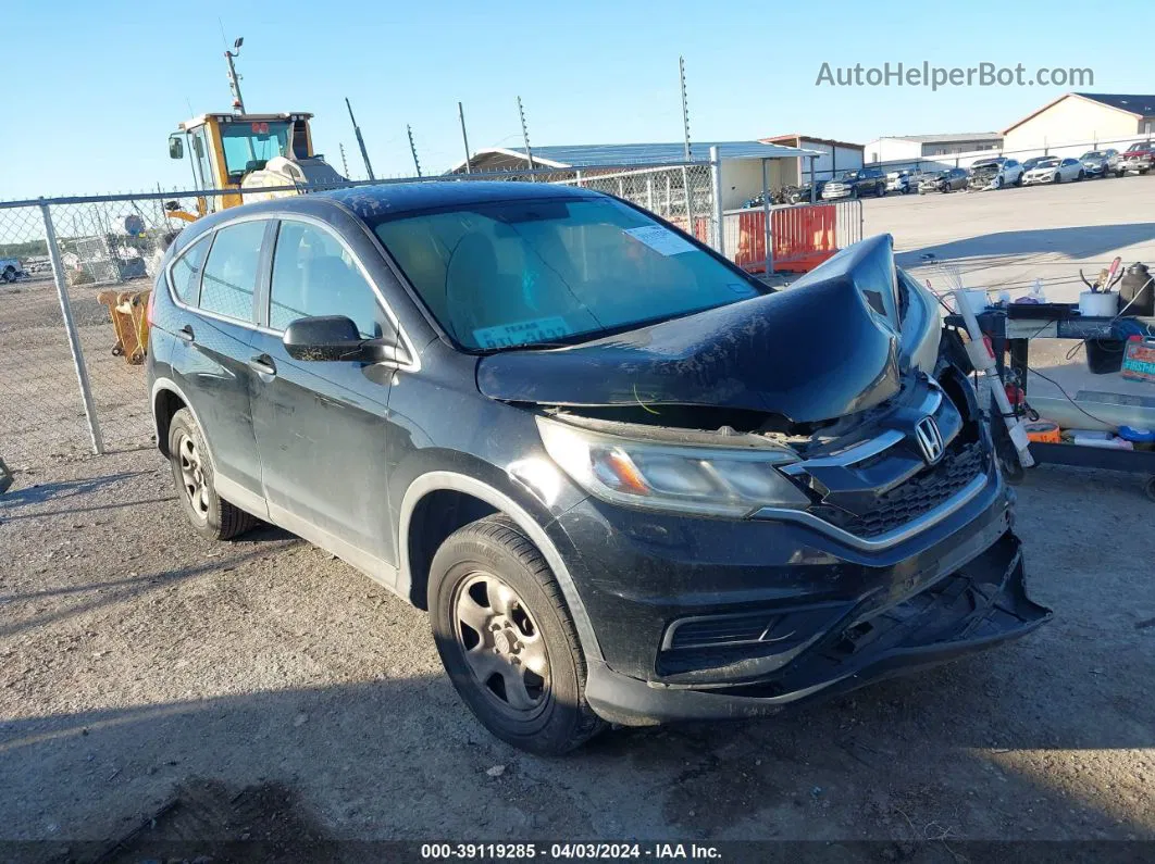 2016 Honda Cr-v Lx Black vin: 3CZRM3H35GG702312