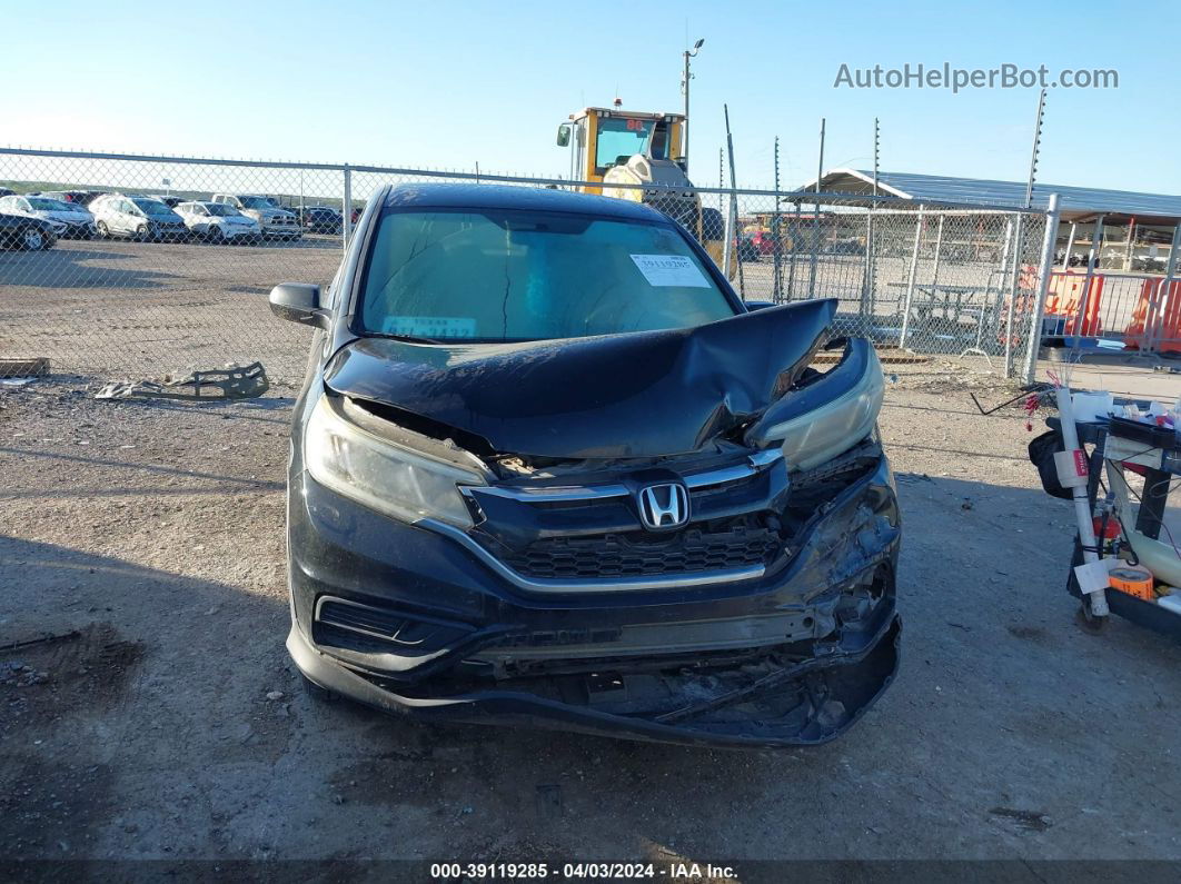 2016 Honda Cr-v Lx Black vin: 3CZRM3H35GG702312