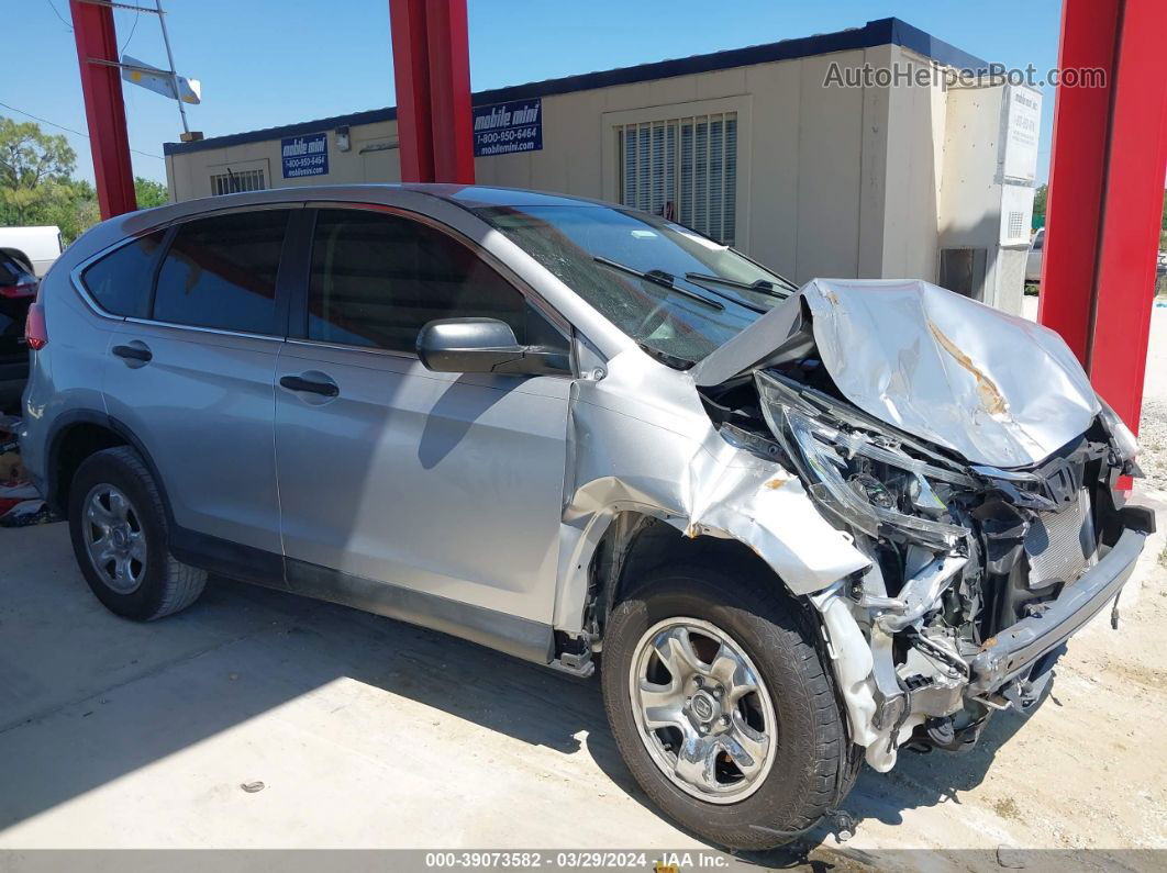 2016 Honda Cr-v Lx Silver vin: 3CZRM3H35GG708286