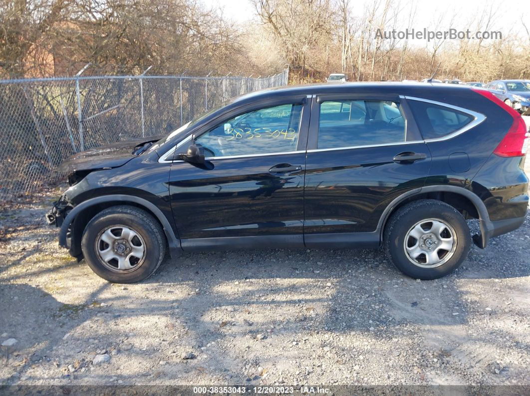 2016 Honda Cr-v Lx Черный vin: 3CZRM3H36GG700312