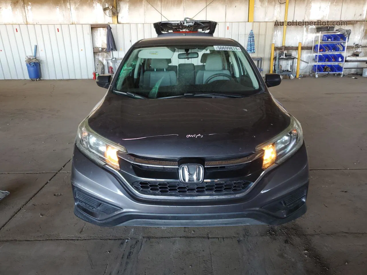 2016 Honda Cr-v Lx Charcoal vin: 3CZRM3H36GG703761