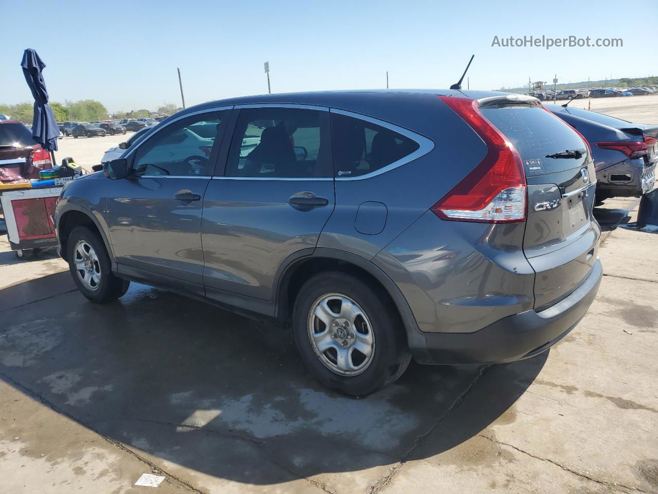 2012 Honda Cr-v Lx Gray vin: 3CZRM3H37CG700717