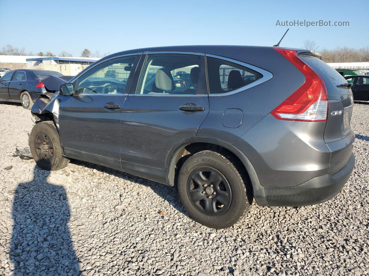 2013 Honda Cr-v Lx Серый vin: 3CZRM3H37DG702873