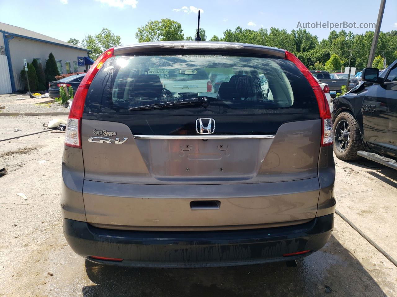 2013 Honda Cr-v Lx Gray vin: 3CZRM3H37DG706535