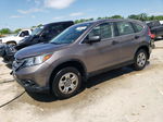 2013 Honda Cr-v Lx Gray vin: 3CZRM3H37DG706535