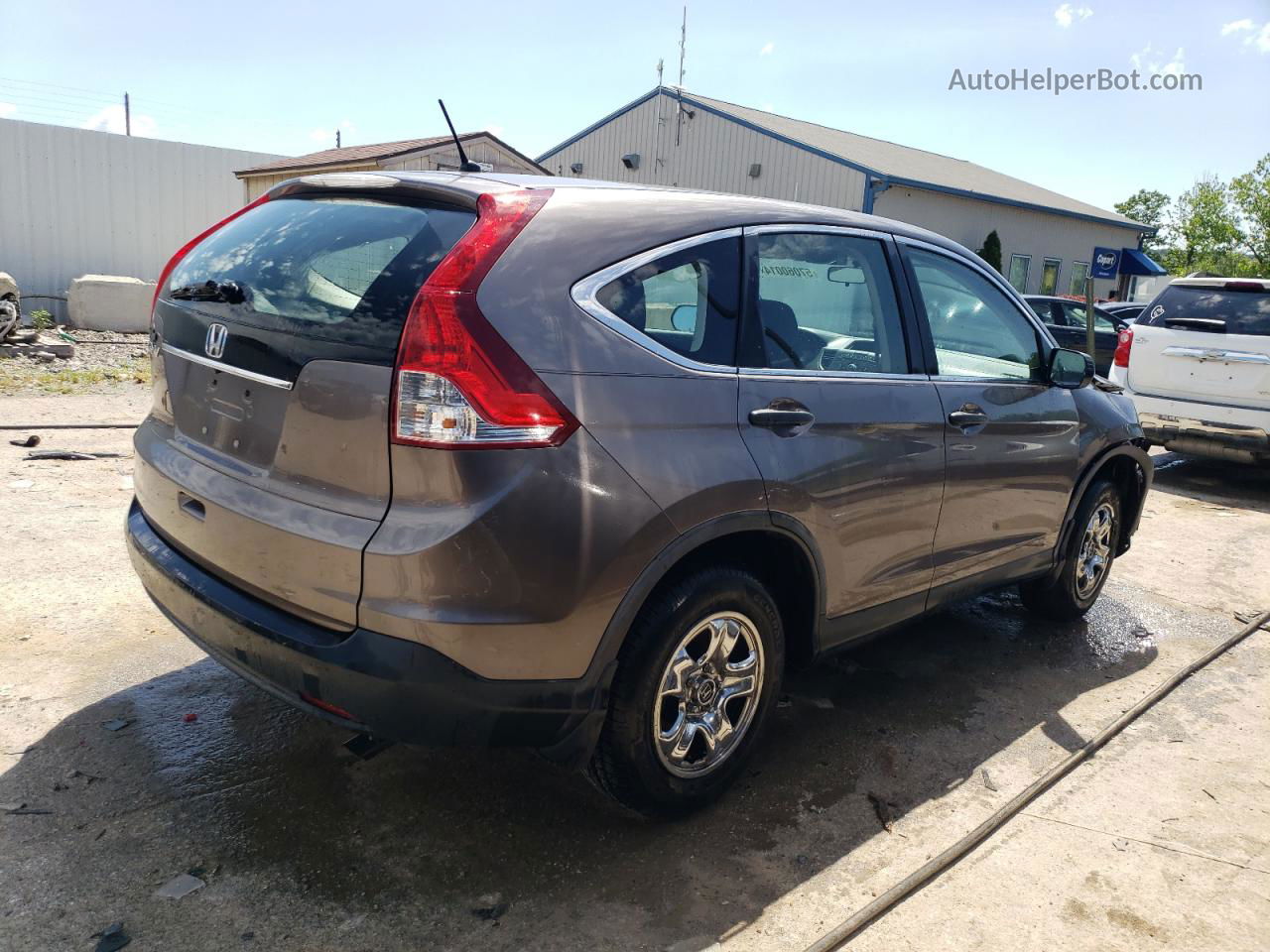 2013 Honda Cr-v Lx Gray vin: 3CZRM3H37DG706535