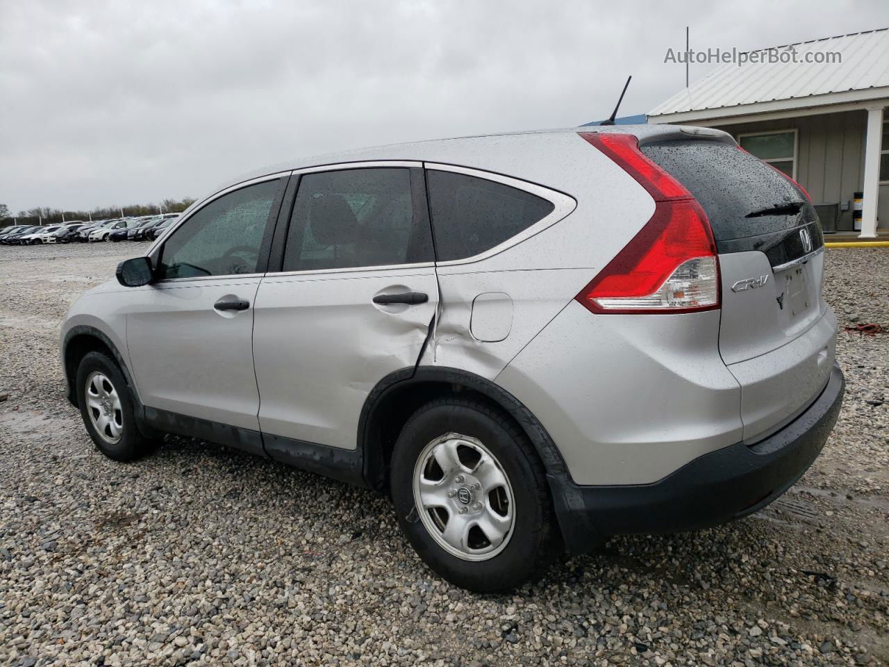 2013 Honda Cr-v Lx Silver vin: 3CZRM3H37DG708138