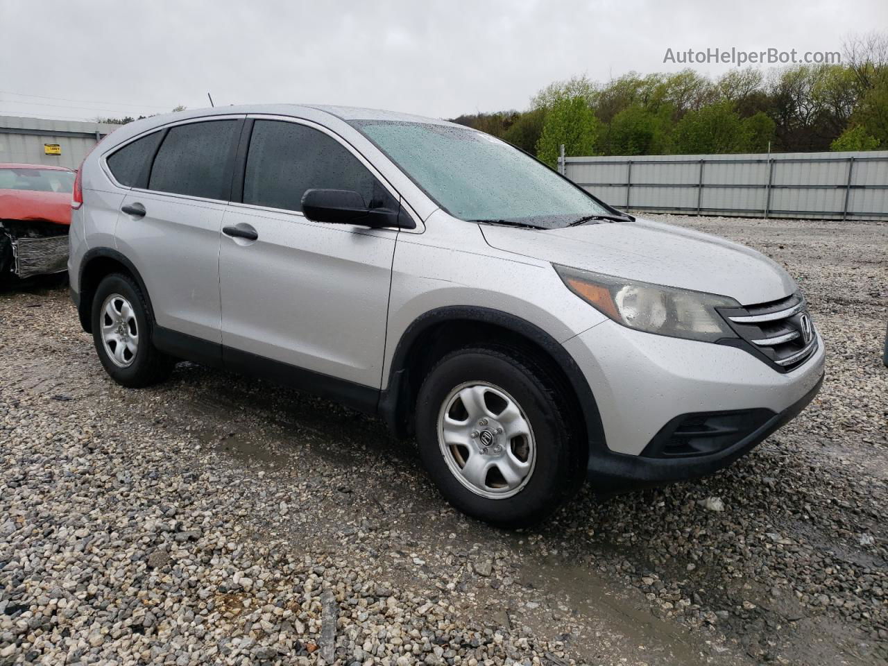 2013 Honda Cr-v Lx Silver vin: 3CZRM3H37DG708138