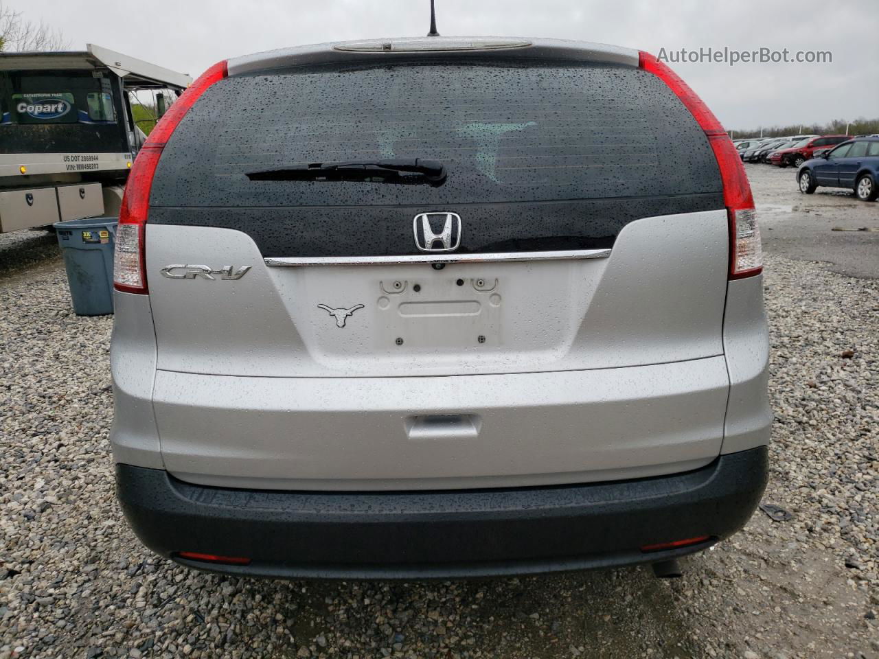 2013 Honda Cr-v Lx Silver vin: 3CZRM3H37DG708138