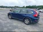 2015 Honda Cr-v Lx Blue vin: 3CZRM3H37FG712080