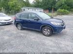 2015 Honda Cr-v Lx Blue vin: 3CZRM3H37FG712080