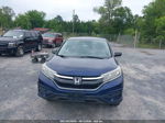 2015 Honda Cr-v Lx Blue vin: 3CZRM3H37FG712080