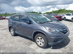 2016 Honda Cr-v Lx Gray vin: 3CZRM3H37GG706989