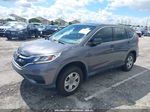 2016 Honda Cr-v Lx Gray vin: 3CZRM3H37GG706989