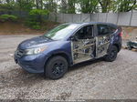 2013 Honda Cr-v Lx Blue vin: 3CZRM3H39DG700736