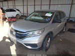 2015 Honda Cr-v Lx Silver vin: 3CZRM3H39FG703610