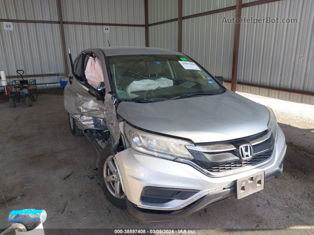 2015 Honda Cr-v Lx Серебряный vin: 3CZRM3H39FG703610