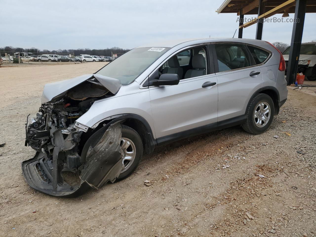 2016 Honda Cr-v Lx Silver vin: 3CZRM3H39GG708176