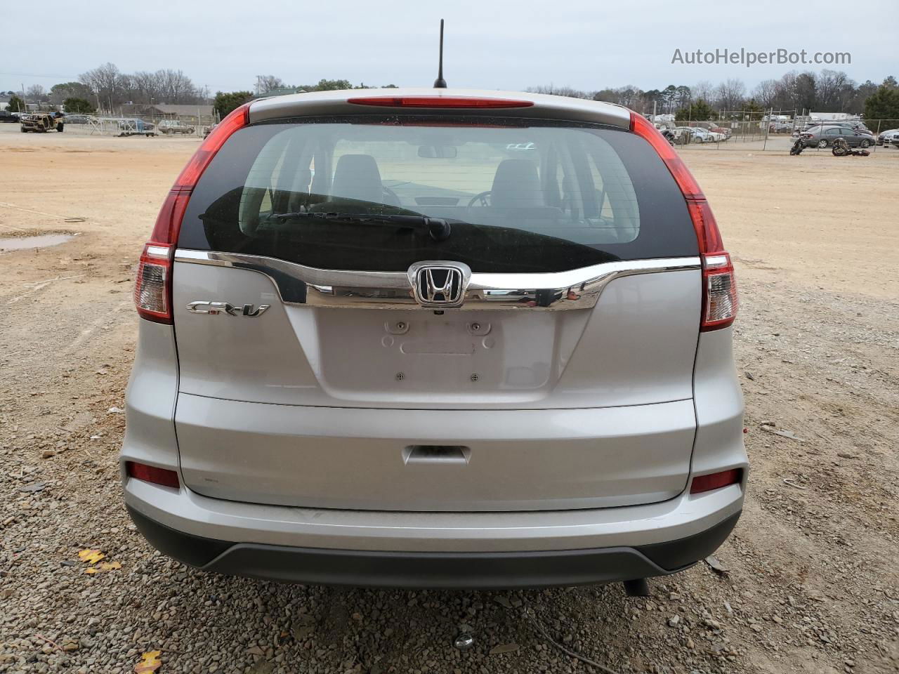 2016 Honda Cr-v Lx Silver vin: 3CZRM3H39GG708176