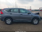 2016 Honda Cr-v Lx Gray vin: 3CZRM3H39GG710252