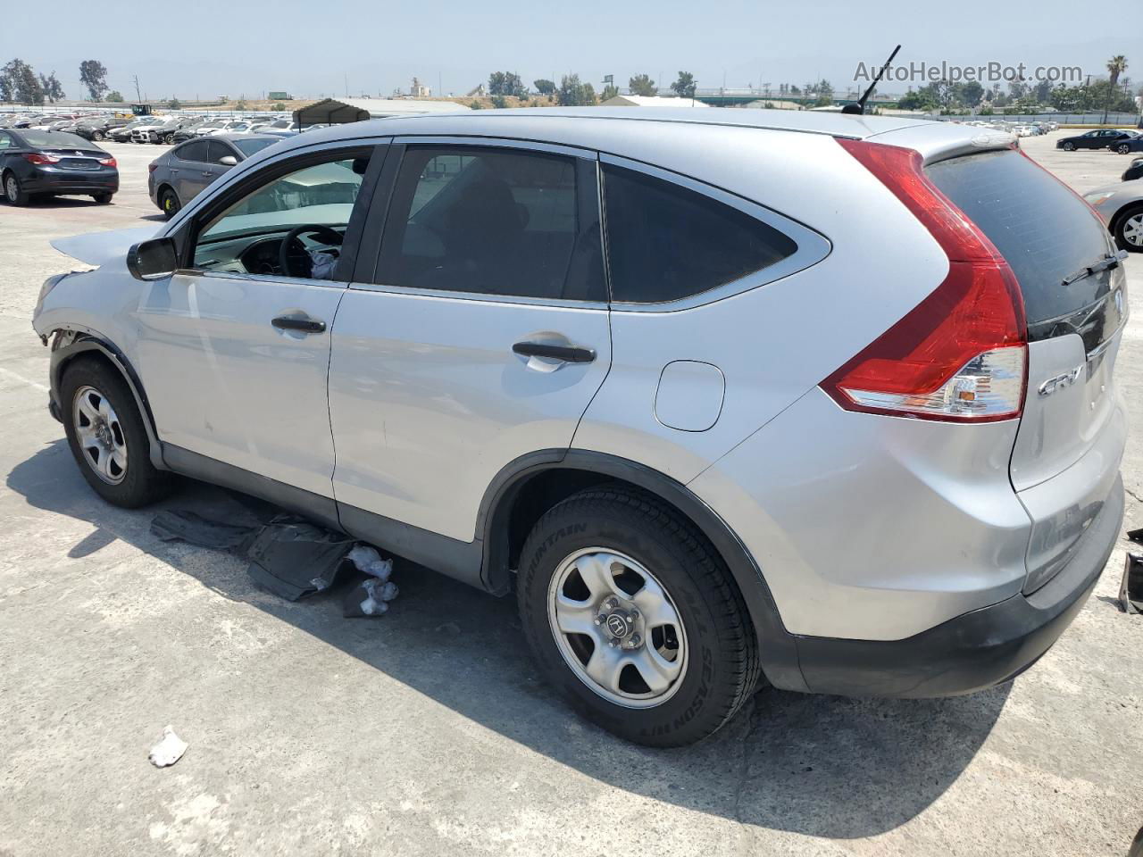 2013 Honda Cr-v Lx Silver vin: 3CZRM3H3XDG710319