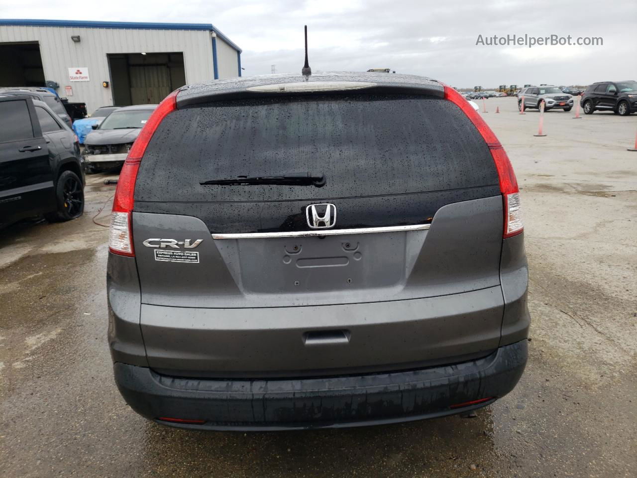 2012 Honda Cr-v Ex Gray vin: 3CZRM3H50CG701936