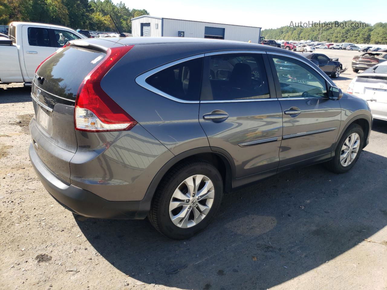 2012 Honda Cr-v Ex Gray vin: 3CZRM3H50CG705212