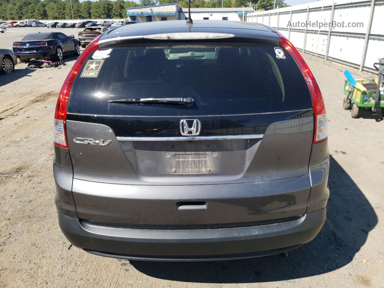 2012 Honda Cr-v Ex Gray vin: 3CZRM3H50CG705212