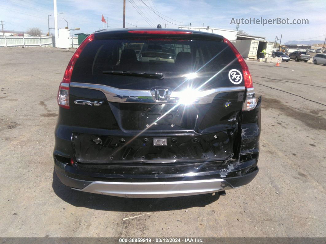 2016 Honda Cr-v Ex Черный vin: 3CZRM3H50GG701294