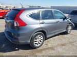 2016 Honda Cr-v Ex Gray vin: 3CZRM3H50GG710206