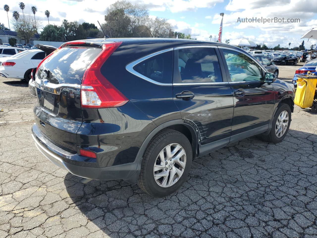 2016 Honda Cr-v Ex Black vin: 3CZRM3H50GG711047