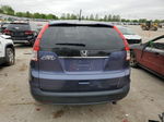 2013 Honda Cr-v Ex Blue vin: 3CZRM3H51DG705558