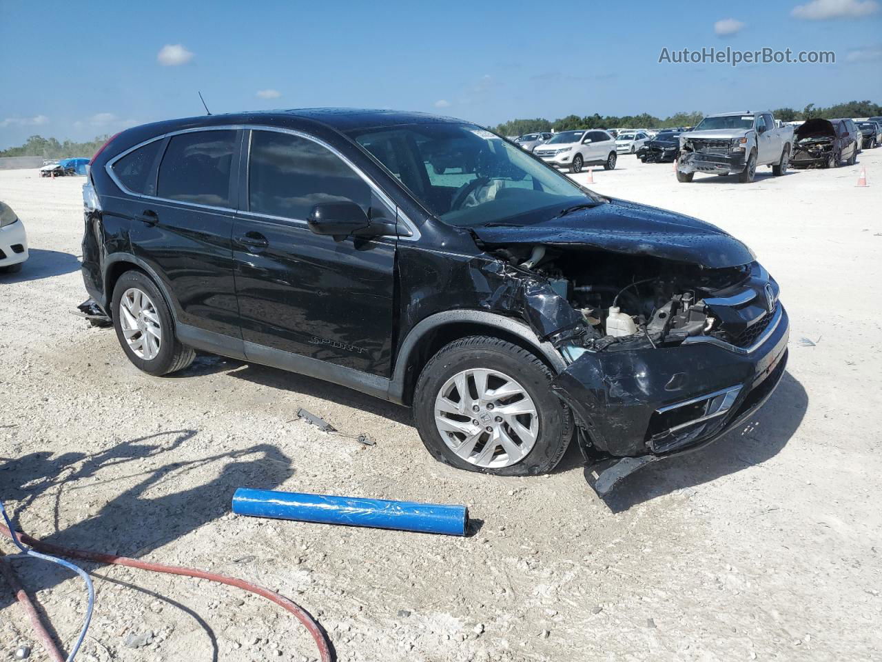 2015 Honda Cr-v Ex Black vin: 3CZRM3H51FG703179