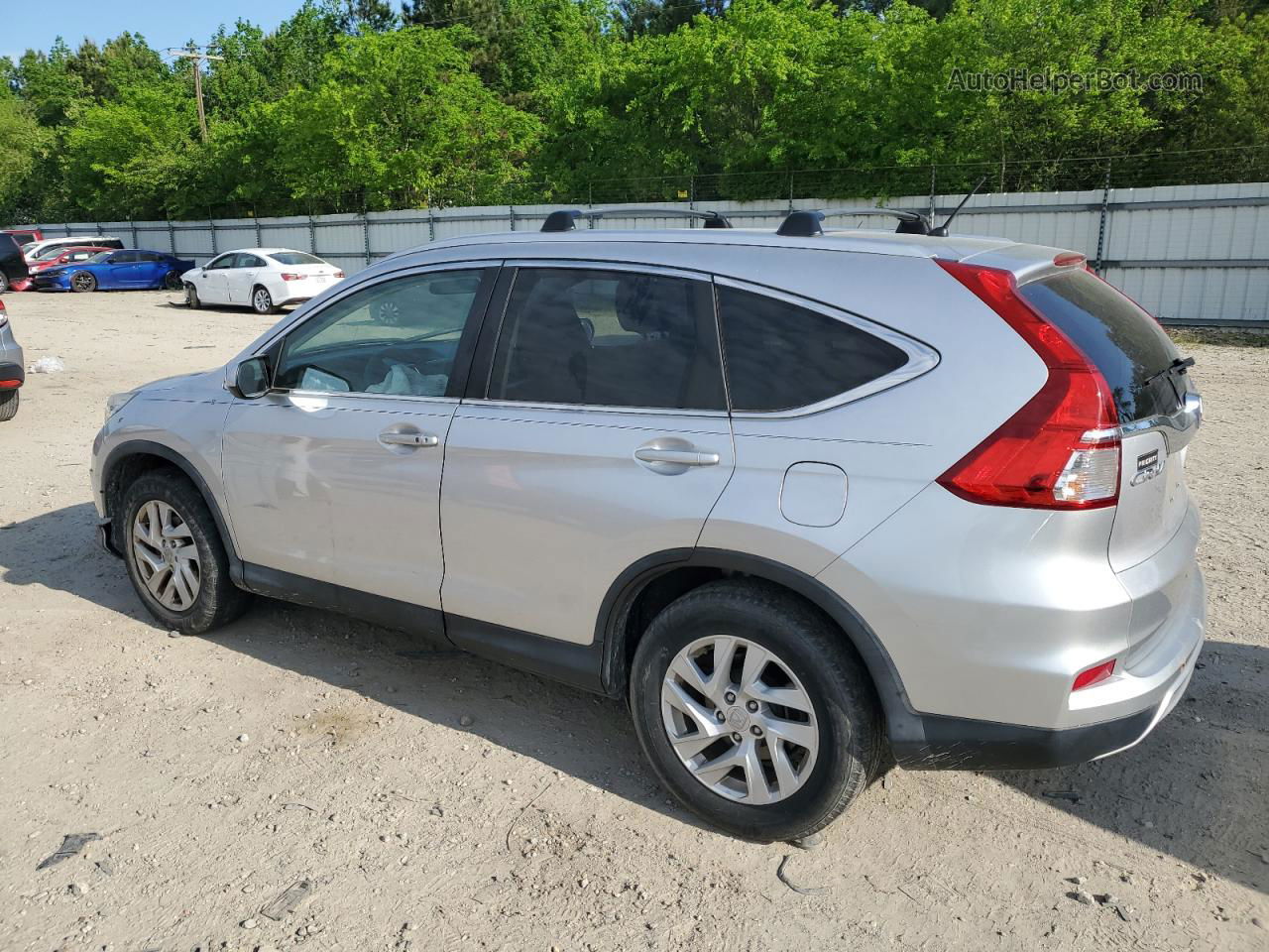 2016 Honda Cr-v Ex Silver vin: 3CZRM3H51GG704947