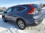 2013 Honda Cr-v Ex Синий vin: 3CZRM3H52DG707108