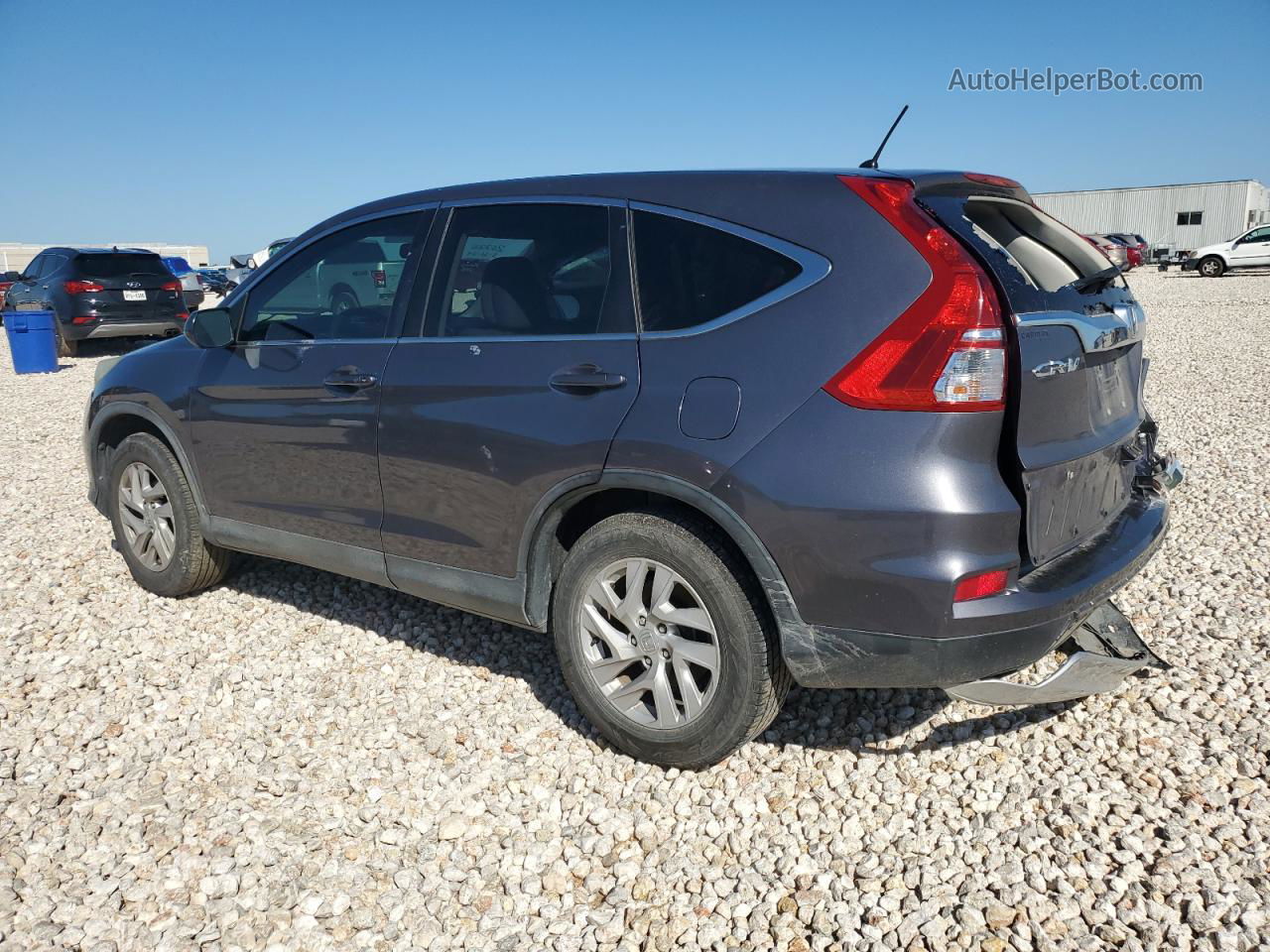 2016 Honda Cr-v Ex Gray vin: 3CZRM3H52GG710322