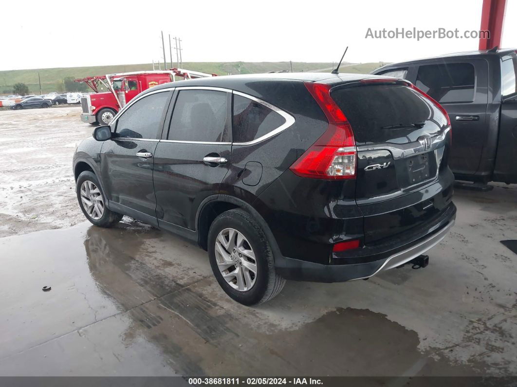 2016 Honda Cr-v Ex Black vin: 3CZRM3H52GG718811