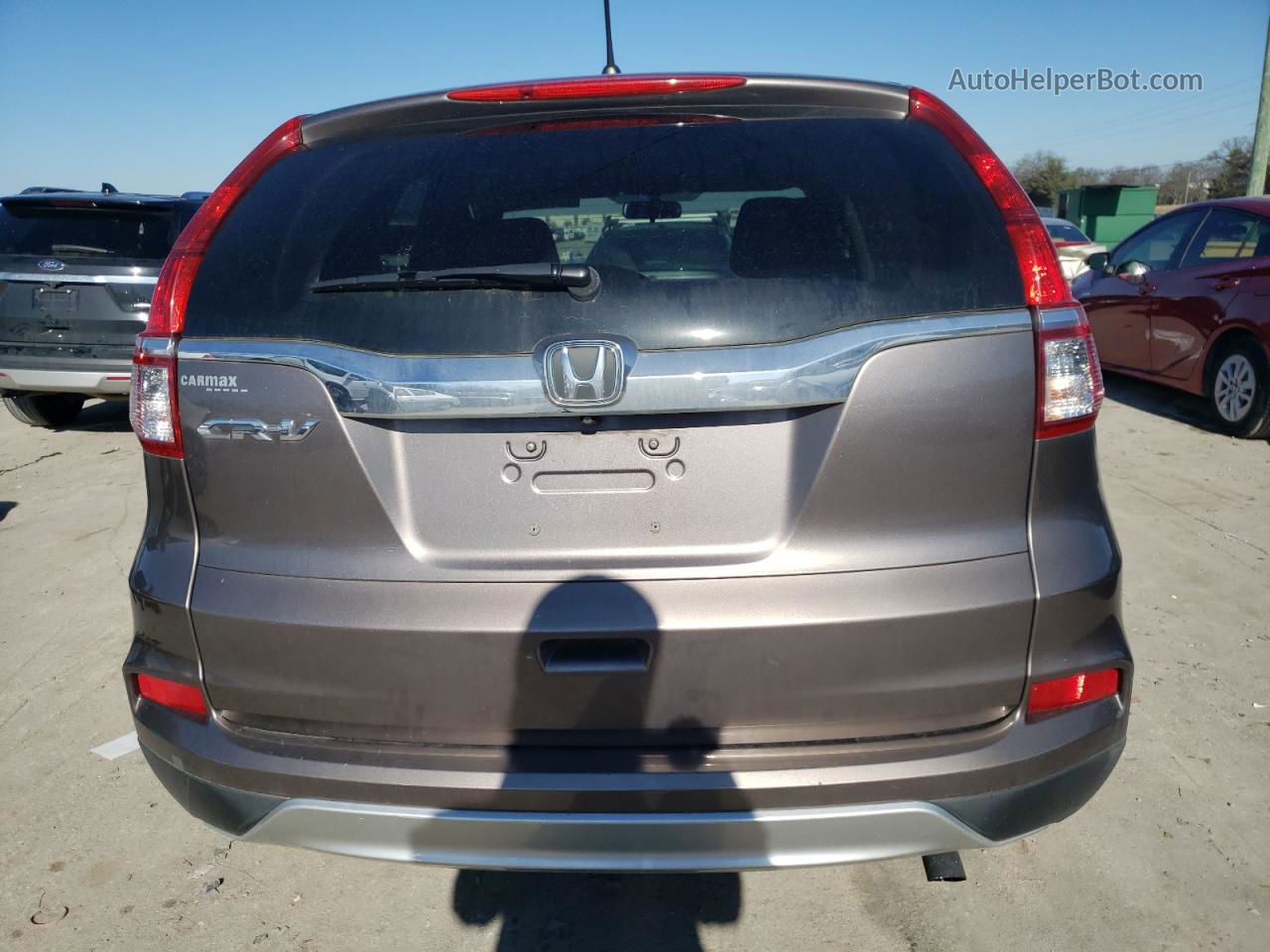 2015 Honda Cr-v Ex Серый vin: 3CZRM3H53FG702423