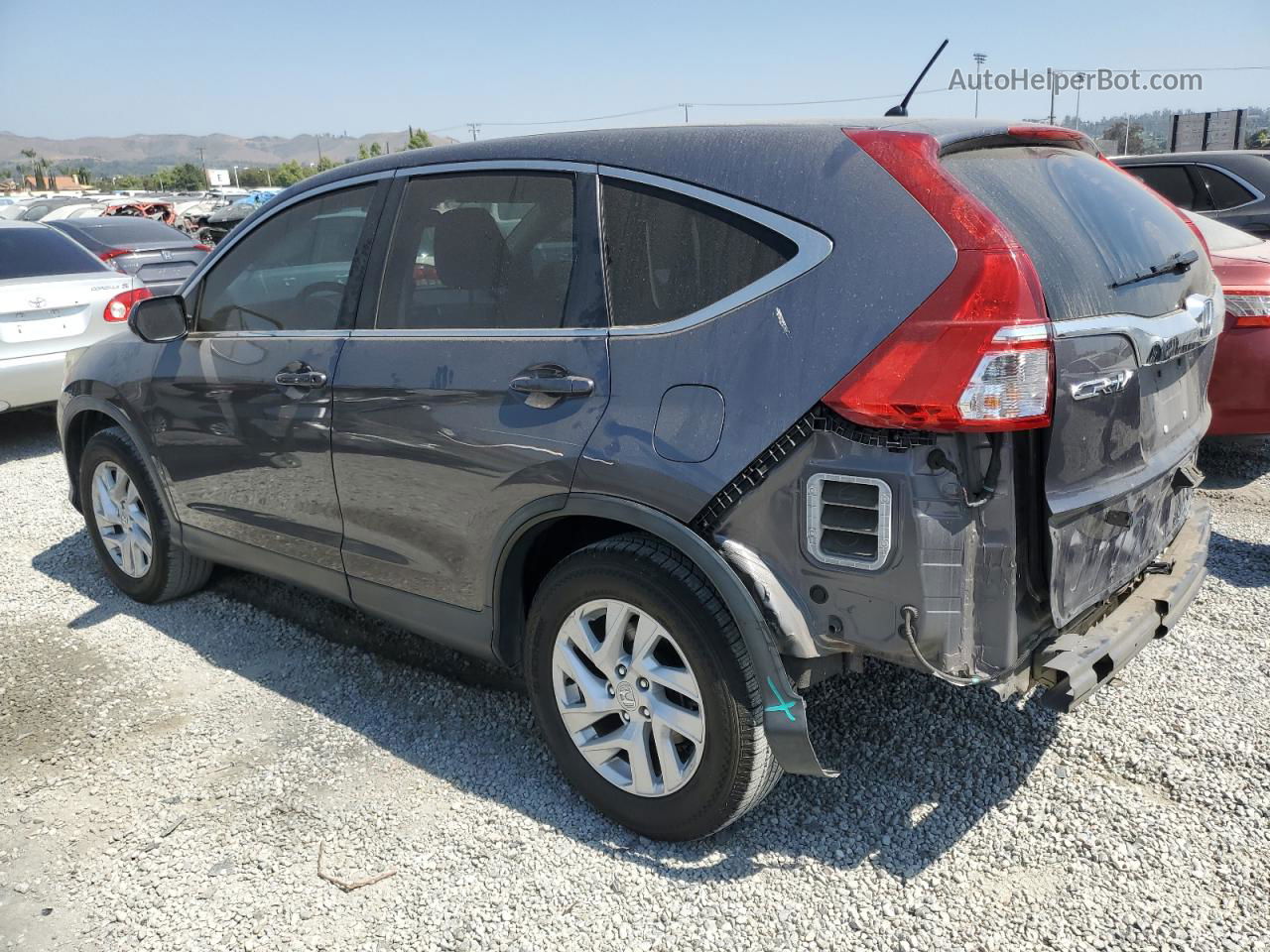 2016 Honda Cr-v Ex Gray vin: 3CZRM3H53GG720728