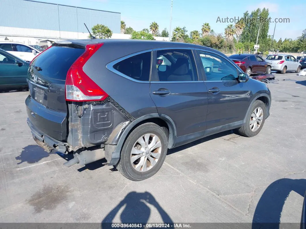 2013 Honda Cr-v Ex Gray vin: 3CZRM3H54DG702914