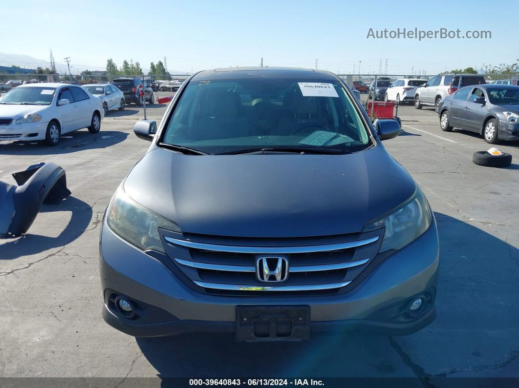 2013 Honda Cr-v Ex Gray vin: 3CZRM3H54DG702914